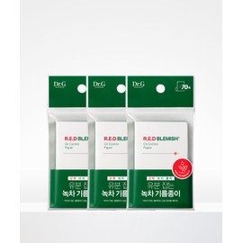 Dr.G Dr. G Red Blemish Oil Control Paper 70 Sheets x 3 Packs