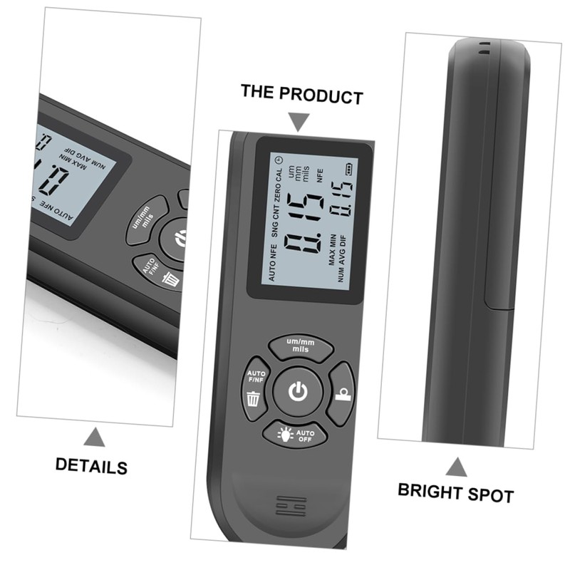 ULTECHNOVO Digital Gauge Coating Thickness Car Paint Tester High Accuracy