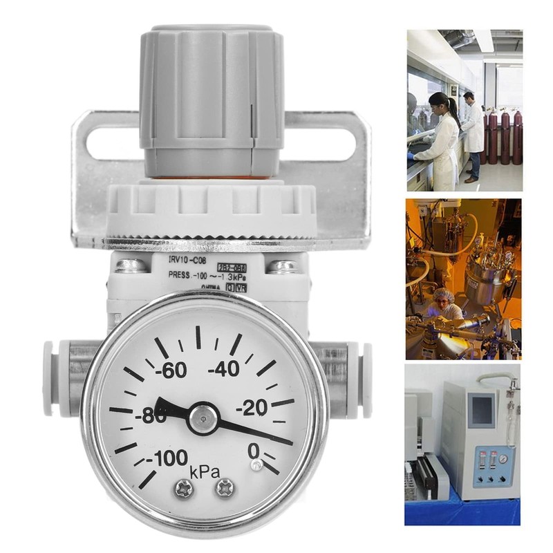 Pneumatic Vacuum Pressure Regulator, Self-Locking Regulation, 100 To - 1.3