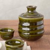 Tableware East Sake Set, Tokuri, Fresh Green, 5.3 fl oz