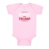 TeesAndTankYou Babies for Trump 2024 Republican Rally Baby Infant One