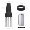Beer Bottle and Can Cooler,Can Beer Bottle Insulators Holder,Vacuum Double