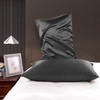 PiccoCasa Satin Pillow Cover, Cool Rayon, Touch Cooling Sensation, Pillow