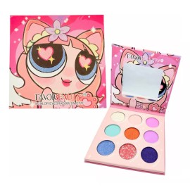 Sombras Kawaii Paleta De Sombras Chicas Súper Poderosas Bombón Espejo