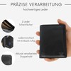 Baur Men's Genuine Leather Wallet with RFID Protection Large Wallet