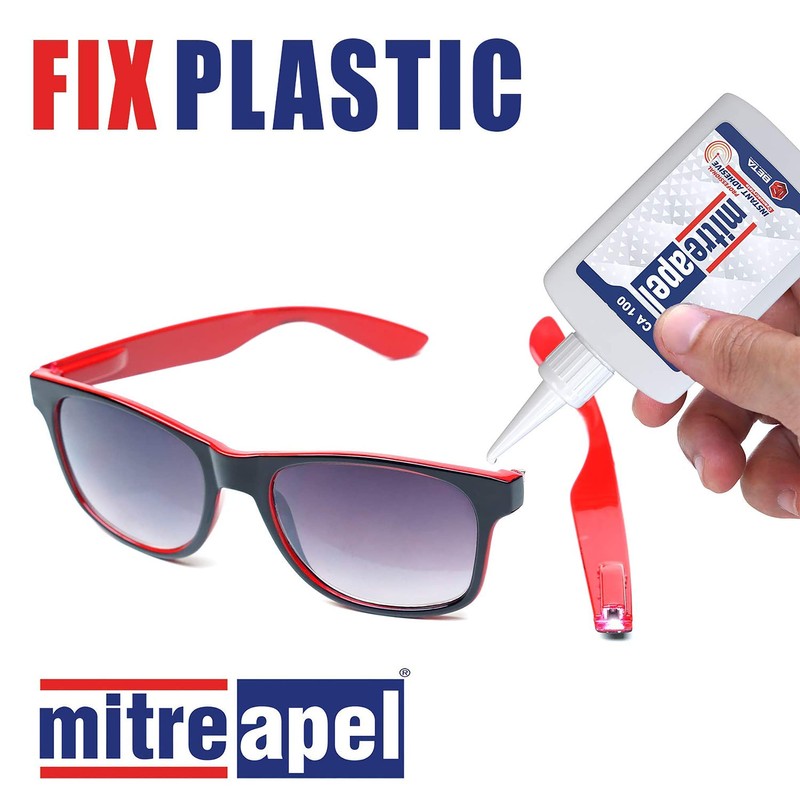 MITREAPEL CA Glue with Activator Kit 2x3.5oz-2x13.5fl oz Instant Bond