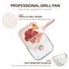 Kordisen Nonstick Grilling Pan with Lid for Stove Tops, 9.5