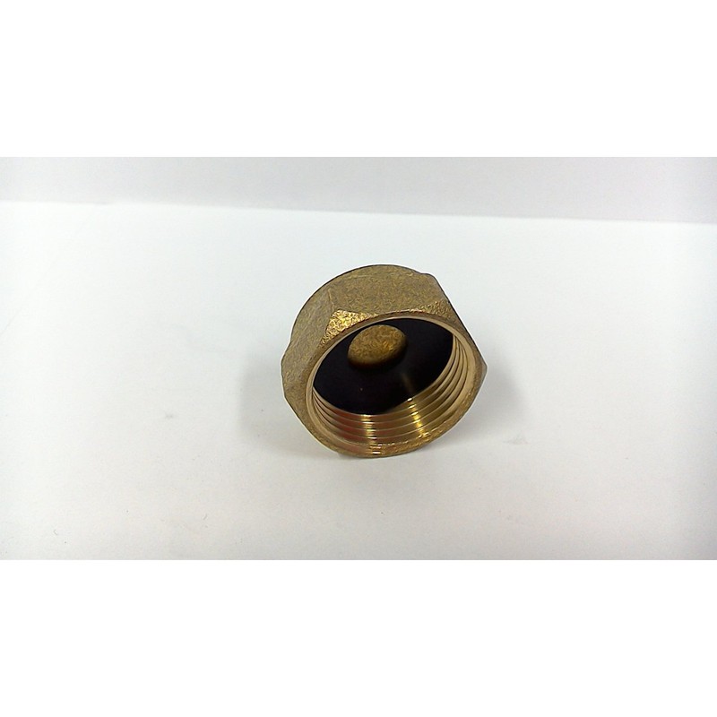 3/4" Brass Washing Machine Blanking Cap