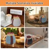 GoToSeeU Ceramic Match Holder with Striker - Pack of 2