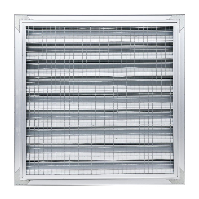 Fits 18x18 Wall Opening Anodized Aluminum Exterior Wall Vent by