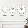 godblessign ASL American Sign Language Wall Clock Educational Decor 12
