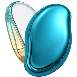 2 PCS Crystal Hair Eraser for Women Reusable Hair Remover Stone, Painless Crystal Hair Remover for Women and Men, Magic Painless Exfoliation Hair Removal Tool, Magic Hair Eraser for Back Arms Legs