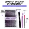 DIY Lash Extensions Set Cluster Lashes DIY Eyelash Extension at