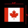 Flag of Canada Sticker Decal Notebook Car Laptop 5.5"x4" (Color)