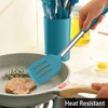 LIANYU 15-Piece Kitchen Cooking Utensils Set with Holder, Silicone Kitchen