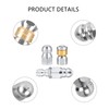 Sewer Rotating Button Jetter Nozzle, Stainless Steel Cleaning Tool Fixed