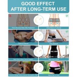 FoCevN Sacroiliac SI Joint Hip Belt, Hip Brace for Women Men Sciatica Belt Lower Back Support Brace for Relaxation Sciatica Waist Lumbar Hip Compression Wrap Pelvic Support Belt (M)