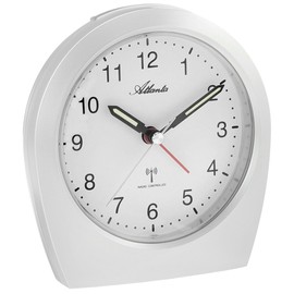 Atlanta Alarm Clock Analogue 1824–0 White