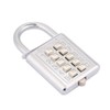 Password Lock, 10 Keypads 5 Digit Combination Lock, Zinc Alloy
