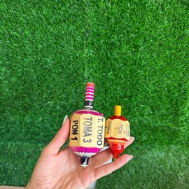 Roulette Takes Everything, Jumbo 6in and Medium 3in, (Set of 2 pieces). - Size: Jumbo 6in