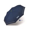 Scout Kinder Regenschirm Taschenschirm Schultaschenschirm mit Reflektorstreifen extra leicht (Blau)