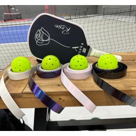 aseka Edge Guard Vinyl Tape. A Portion of Each Sale goes Towards The Building of Indoor Pickleball Courts, Providing Paddles and Balls for Schools. (Colorshift Blue/Purple, 8 Meters)