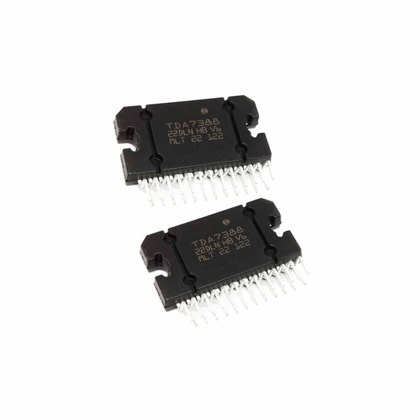 YEGAFE 2Pcs TDA7388 Audio Integrated Circuit Amplifier IC Quad Fully