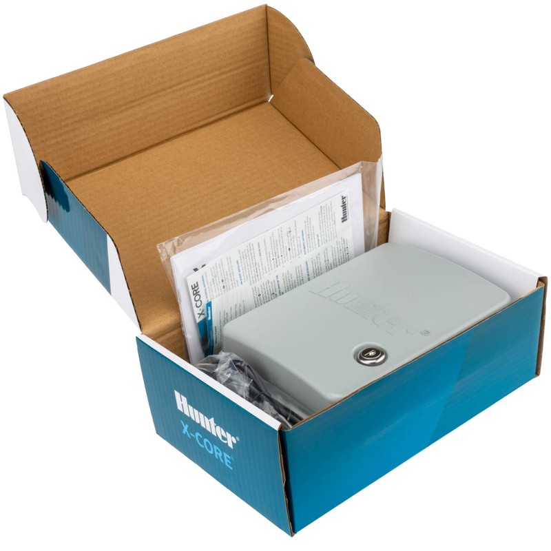 Hunter XC600 X-Core 6 Station Outdoor Sprinkler Controller, Easy Install