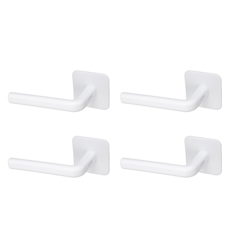 Baseball Hat Hanger Hook ABS Display Fixation Wall Mounted White