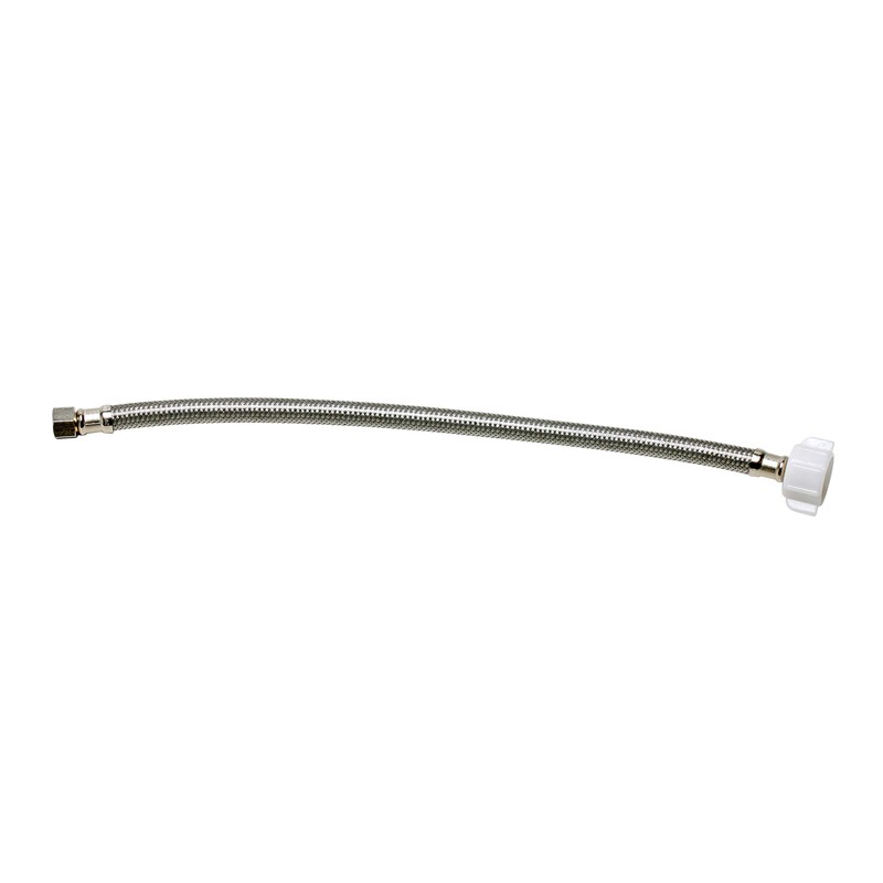 Fluidmaster B1T16 Toilet Connector, Braided Stainless Steel - 3/8 Female