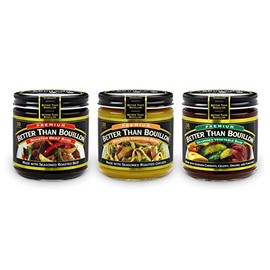 Better Than Bouillon Variety Pack- Roasted Beef, Roasted Chicken, Seasoned Vegetable Bases 8oz (3 Pack; 1 each)