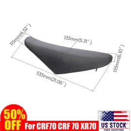 Unbranded Complete Replacement Tall Seat for Trail XR70 CRF70 XR CRF SDG SSR Tao tao 125cc