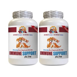 PETS HEALTH SOLUTION antioxidant Dog Treats - Premium Immune Support - Dog and CAT Treats - Advanced Blend - Turkey Tail for Dogs - 120 Treats (2 Bottle)