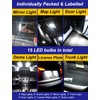 BMT xms 15 Piece LED Interior Light Kit for Toyota