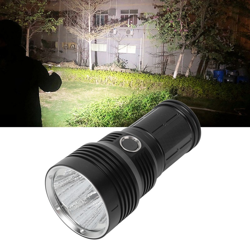 P90 LED Flashlight 12000LM IPX5 Waterproof 6 Light Modes Super