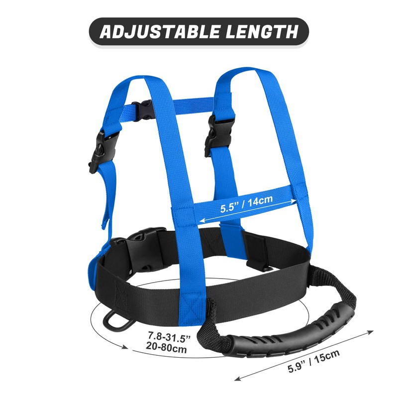 Odoland Kids Ski Snowboard Training Harness Toddler Skiing Harness with