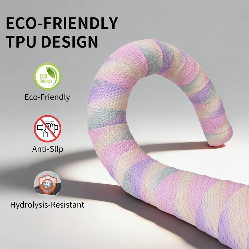 PollyCycle PU Bike Handlebar Tape, Wheat Grain Anti-Slip Road Bike