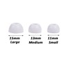 Replacement Silicone Tips Earbuds Buds Eartips Set for Beats Studio