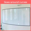 Whiteboard Wallpaper, Matte White, Large 4x8 ft Peel and Stick
