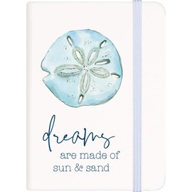 Dream Made Of Sun and Sand Nautical Blue 6 x 4 Paper Composition Notebook