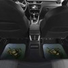 4 Piece Set Purple Skull Car Floor Mat Universal Fit