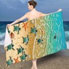 Zomer Beach Towel Large 90 x 180 cm Quick-Drying Microfibre