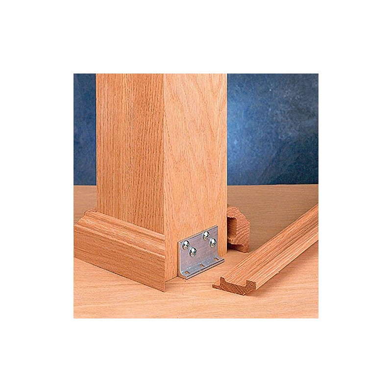 L-Bracket Post Fasteners, Maple