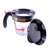 Gravy Fat Separator, With Bottom Release Strainer 1L Grease Separator