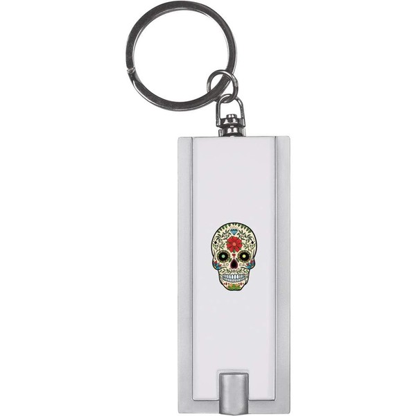 Azeeda 'Coloured Skull' Keyring LED Torch (KT00039595)