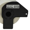 vhbw 1 x Label Roll with Holder 62 mm x