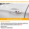 APESER Front Door Handle End Bezel Cover w/Key Hole Compatible
