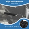 PDKLIN for Silverado Rear Door Panel Trim Cover for Chevy