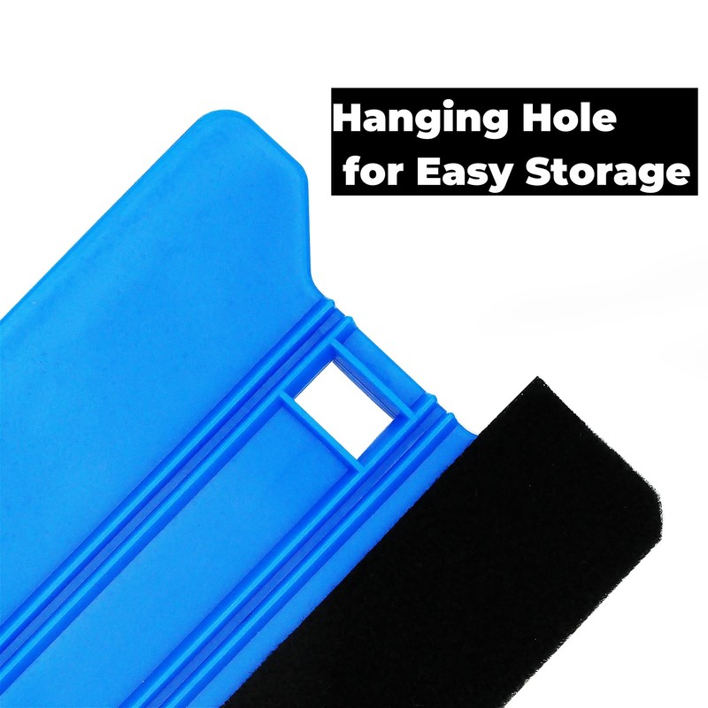 Ewrap 21cm Large Plastic Squeegee, Felt Edge Squeegee, Vinyl Applicator