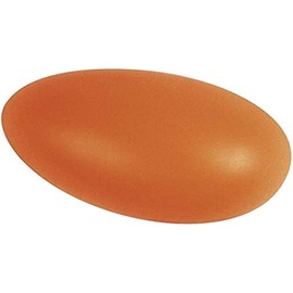 Rayher 3906034 Plastic Eggs 6 cm Orange